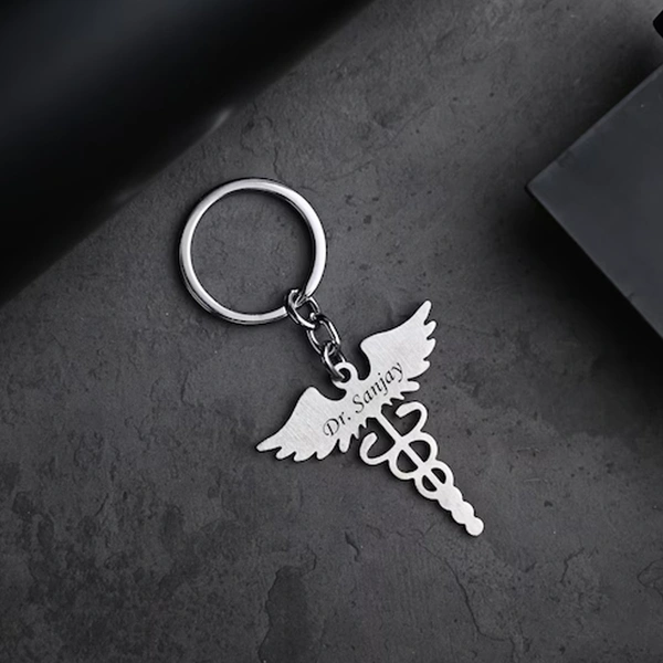 Stainless Steel Keychain  DR.