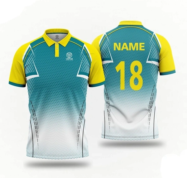 Printed Cotton Mens Cricket T Shirts, Packaging Type: Packet - XL ,S-XXL, M,L, White