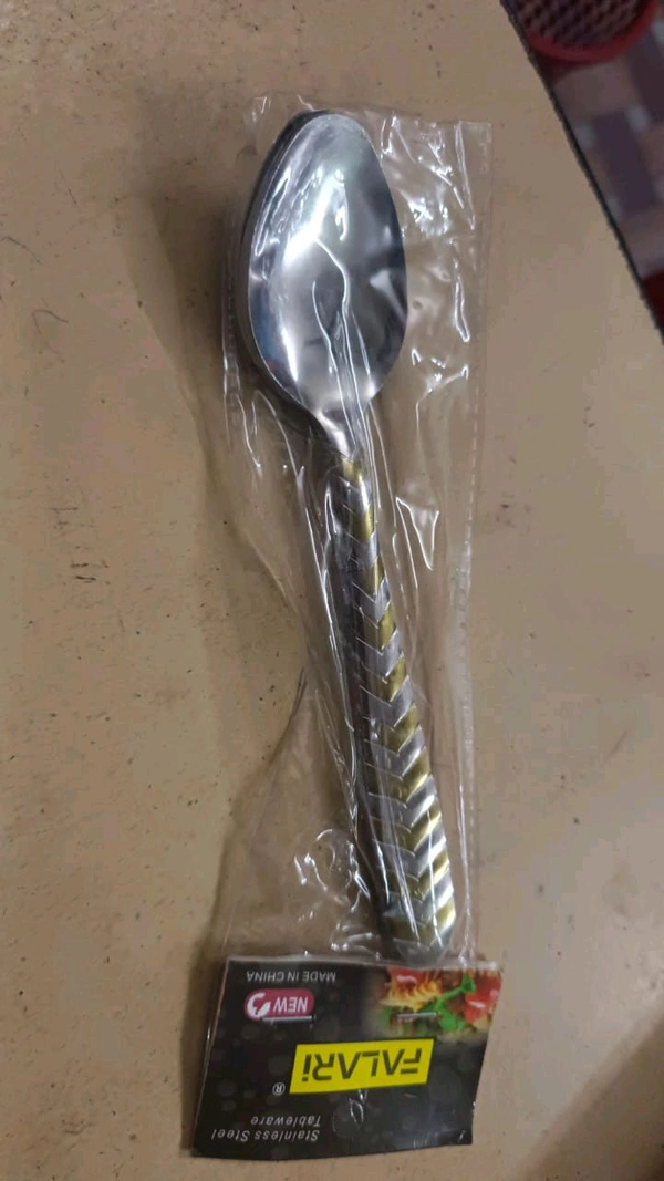 30pack Golden spoon 6pcs set Rs70 Per Pack  - Gold