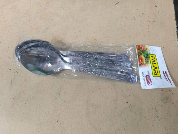 30packs Silver Spoon 12pcs Set Rs70 Per Pack - Silver