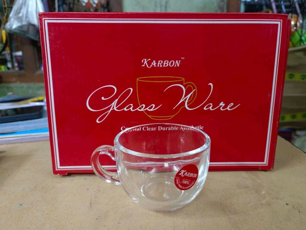 6pack Karbon glass 6pcs set Rs240 Per Pack