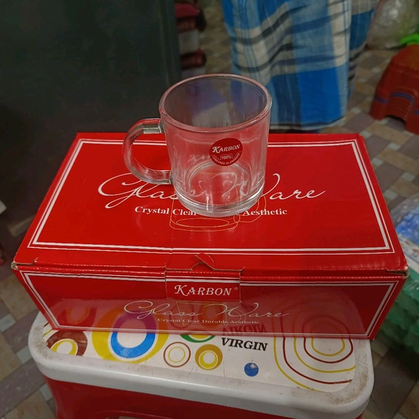 24pack Glass 6pcs set Karbon Rs220 Per Pack