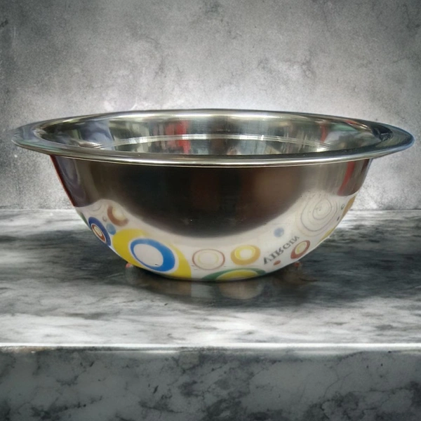 24pcs Steel Bowl 8inch Rs55 Per Pcs 