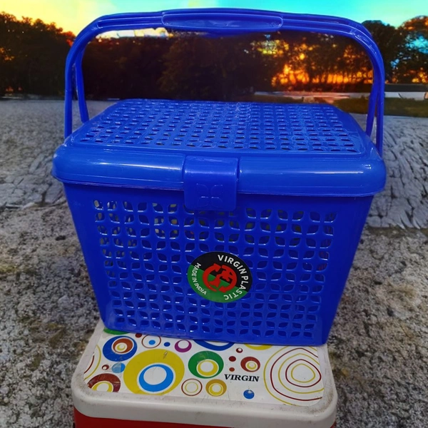 12pcs Blue Basket Rs85 Per Pcs 