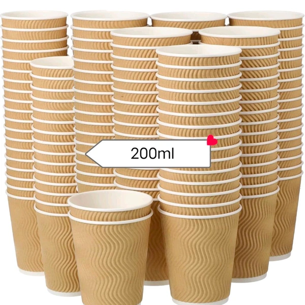 2700pcs Ripple Cup 200ml/ Rs2.2 Per Pcs