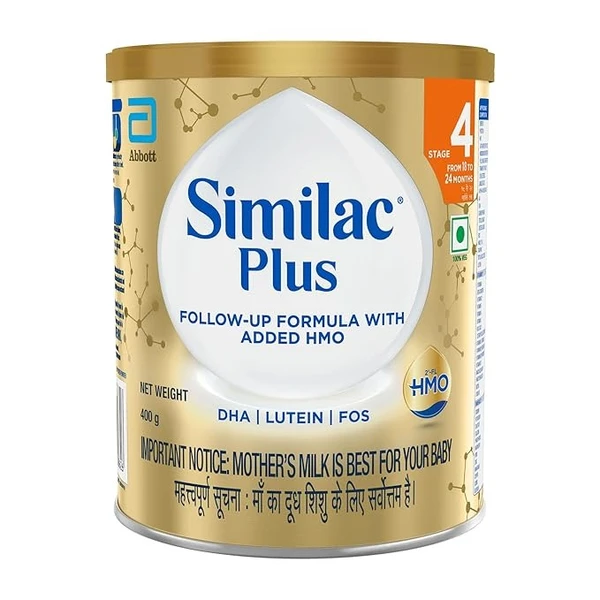 Similac Plus Stage 4 Follow-Up Formula (18 to 24 Months) - 400g Tin