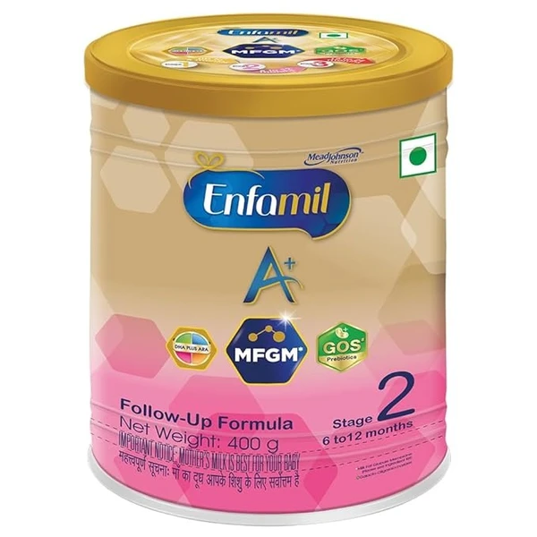 Enfamil A+ Stage 2 Follow Up Formula - 400 g (6 Months Onward)