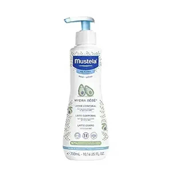 Mustela Hydra Bebe Body Lotion - Nourishing Baby Skincare, 300ml