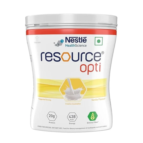 Nestlé Resource Opti - Vanilla Flavour - 400g Pet Jar Pack