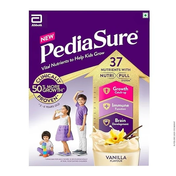 Pediasure Nutritional Drink Powder 1kg, Vanilla, Scientifically Designed Nutrition for Supporting Kids Growth