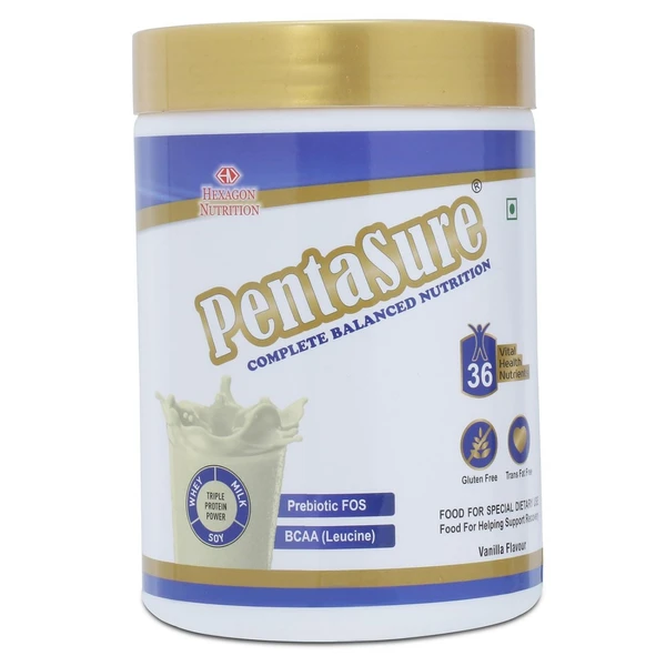 PENTASURE - Daily Nutrition Protein Shake- Vanilla Flavour 1kg