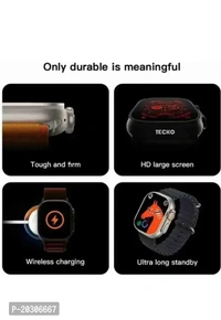 S8 Watch Ultra 49mm Latest Bluetooth Calling Series 8 AMOLED High Resolution with All Sports Features Health Tracker, 5 Days Long Wireless Charging Battery, Bluetooth Unisex Smart Watch (T-900 Ultra*