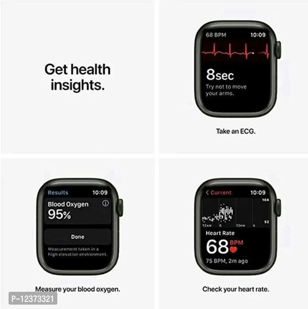 i8 Pro Max Touch Screen Bluetooth Smartwatch with Activity Tracker Compatible with All 3G/4G/5G Android iOS Smartphones - Black i8 Pro Max Smartwatch Size: 45*38*12.3mm Strap Material: Silica gel Mai*