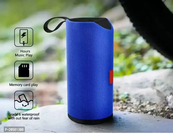 Apcwell Wireless rechargeable portable Premium bass Blue FFRARTG-113 9 W Bluetooth Speaker/ 31