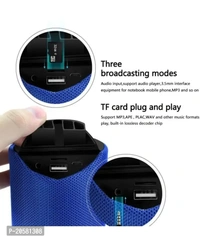 Apcwell Wireless rechargeable portable Premium bass Blue FFRARTG-113 9 W Bluetooth Speaker/ 31