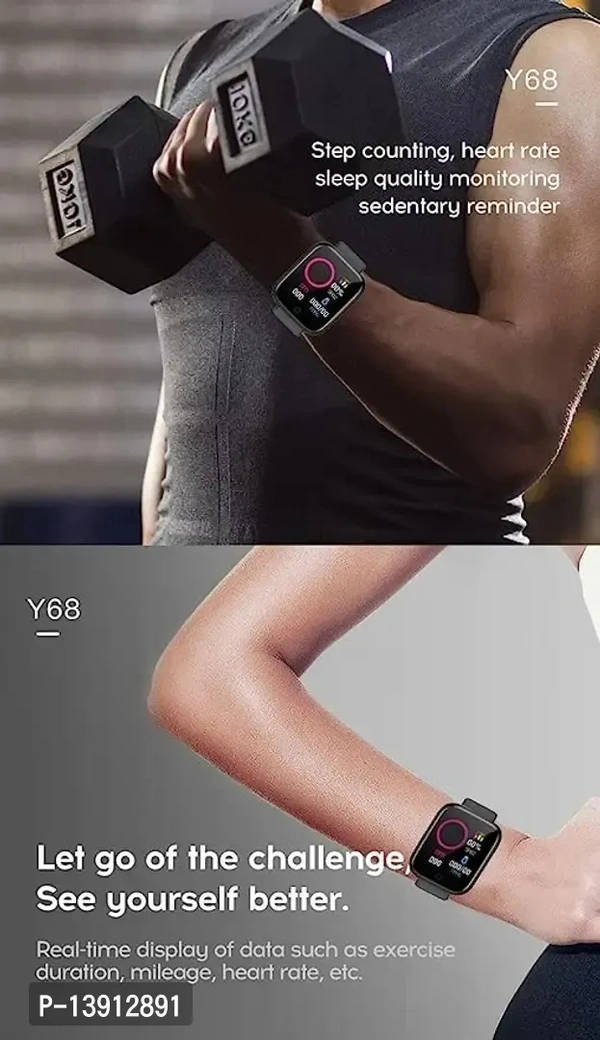 Mcsmi Smart Watch D-20 Bluetooth 1.3 LED with Daily Activity Tracker, Heart Rate Sensor, BP Monitor, Sports Watch for All Boys Girls Wristband
