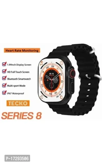 S8 Watch Ultra 49mm Latest Bluetooth Calling Series 8 AMOLED High Resolution with All Sports Features Health Tracker, 5 Days Long Wireless Charging Battery, Bluetooth Unisex Smart Watch (T-900 Ultra*