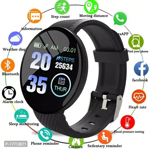 TUNIFI D18 Smart watch TWS With upto 30 Hours playback Wireless Bluetooth Headphones Airpods ipod buds bluetooth Headset