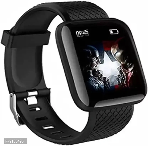 ID 116 IP68 Waterproof Fitness Watch Long-lasting Battery Bluetooth Smart Watch Sports Gym Watch for All Smart Phones