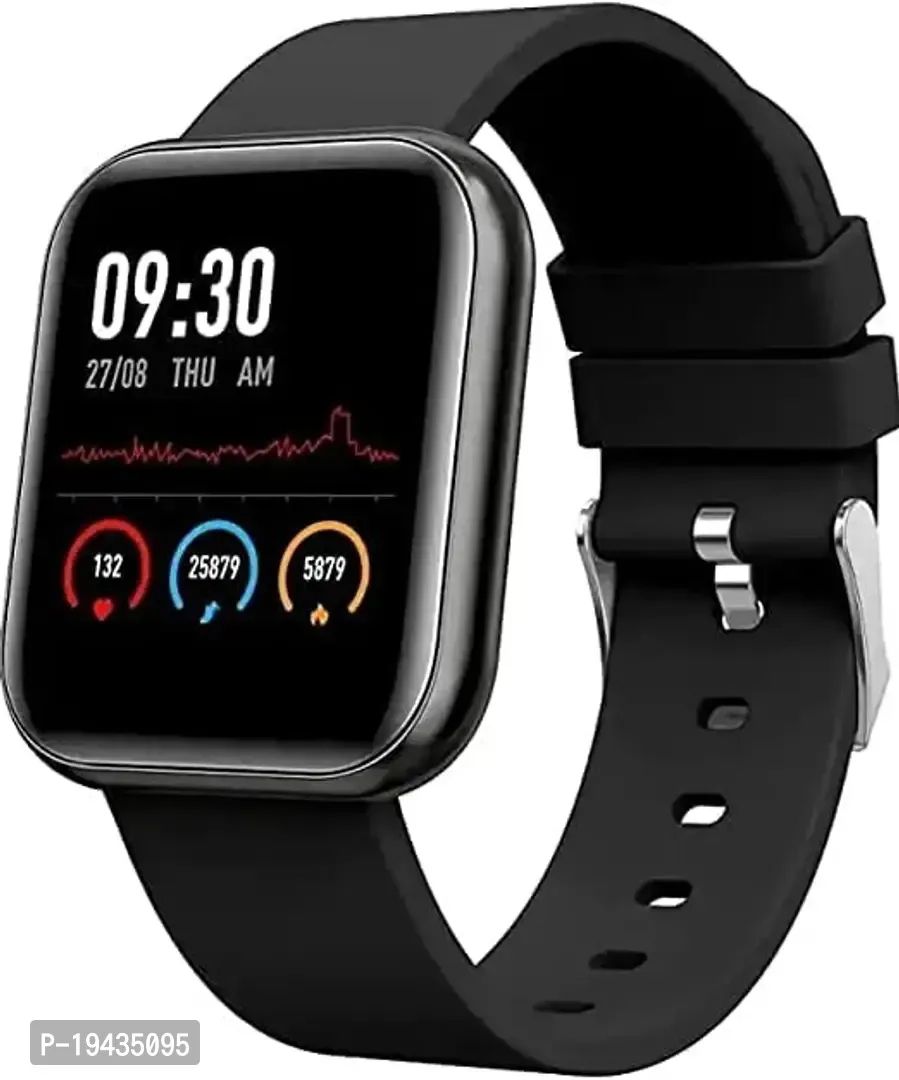 Buy IIK Collection Black Smart Phone Wrist Watch With Bluetooth Call, Heart  Rate Monitor, Fitness and Step Tracker Watch for Men, Women, Kids  -Compatible with Android & iOS (IIK-SW-T500-001-Black) Online at Best