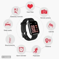 Smart Watch for Men Smartwatch ID116 Bluetooth Smart Fitness Band Watch with Heart Rate Activity Tracker Waterproof Body, Step and Calorie Counter, Blood Pressure,Activity Tracker
