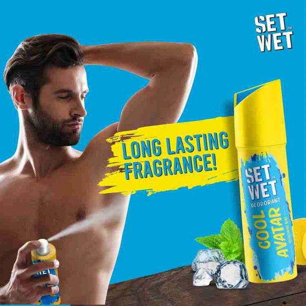 Set Wet Cool, Charm and Swag Avatar (450ml, Pack Of 3)