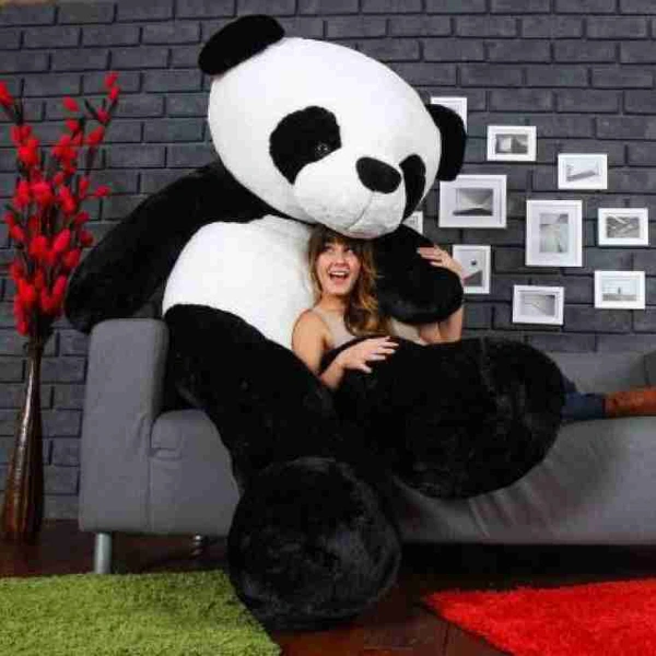 Teddy Bear 3 Feet Panda Soft Toy | Birthday Gift for Girls/Wife, - 90 cm (Black)