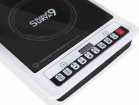 UNIDUS S9-ICT350 Induction Cooktop (White, Black, Push Button) - Black
