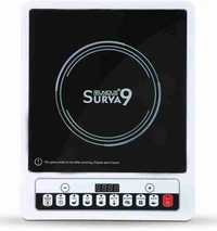 UNIDUS S9-ICT350 Induction Cooktop (White, Black, Push Button) - Black