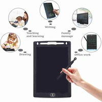 BVM GROUP Writing Tablet 8.5 Inch Screen Electronic Writing & Drawing Board Doodle Board for Kids at Home, School, Learning Educational Toy Gift for Age 3+ Year Old Girls Boys Toddlers (Black) - Black