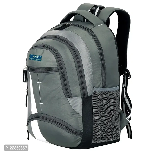 35 L Laptop Backpack spacy unisex backpack fits upto 16 Inches/college bag 35 L No Laptop Backpack(Grey)