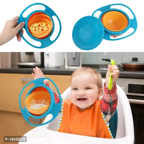 Baby Food Gadgets || 360° Degree Rotating Dish,Gyro Bowl for Baby and Kids,magic bowl for kids