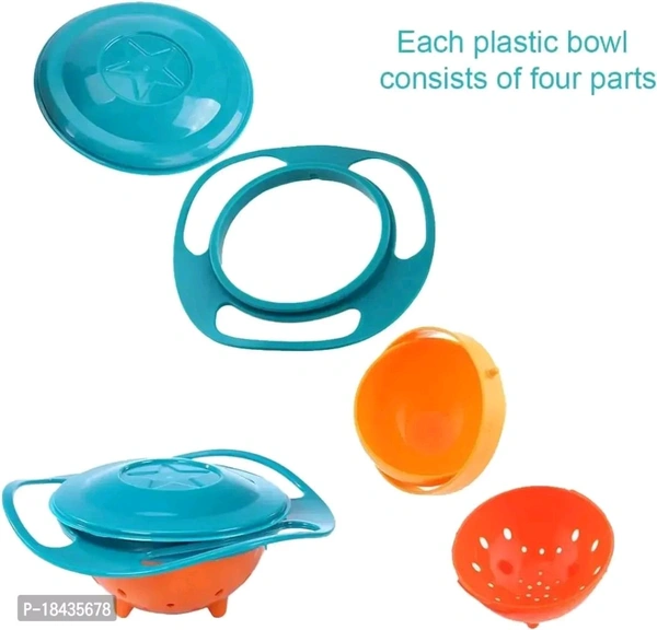 Baby Food Gadgets || 360° Degree Rotating Dish,Gyro Bowl for Baby and Kids,magic bowl for kids