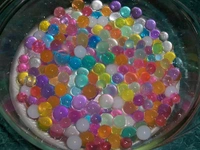 VASHE Jagmoolya Products (1000 Pcs) Multicolor Gel Pearl Shaped Water Jelly Balls, Vase Filler, Crystal Soil Water Beads Mud Grow Magic Jelly Balls Home Decor