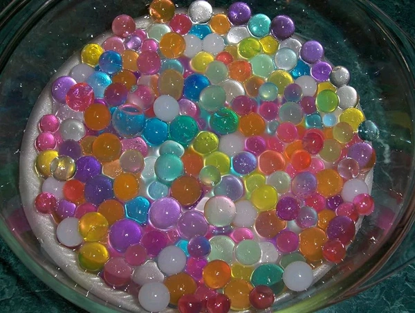 VASHE Jagmoolya Products (1000 Pcs) Multicolor Gel Pearl Shaped Water Jelly Balls, Vase Filler, Crystal Soil Water Beads Mud Grow Magic Jelly Balls Home Decor
