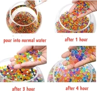 VASHE Jagmoolya Products (1000 Pcs) Multicolor Gel Pearl Shaped Water Jelly Balls, Vase Filler, Crystal Soil Water Beads Mud Grow Magic Jelly Balls Home Decor