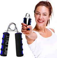 Boldfit Hand Grip Strengthener with Foam Handle, Hand Gripper for Men & Women for Gym Workout Hand Exercise Equipment to Use in Home50+ bought in past month