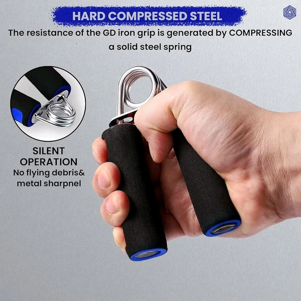 Boldfit Hand Grip Strengthener with Foam Handle, Hand Gripper for Men & Women for Gym Workout Hand Exercise Equipment to Use in Home50+ bought in past month