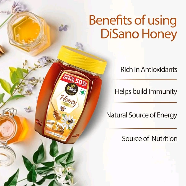 DiSano Pure Honey 500 g (pack of 1)