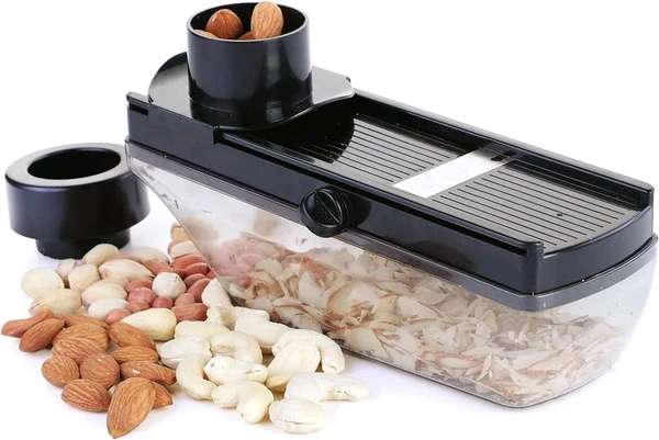 Ganesh Plastic Vegetable Slicer Cutter, Black