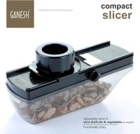 Ganesh Plastic Vegetable Slicer Cutter, Black