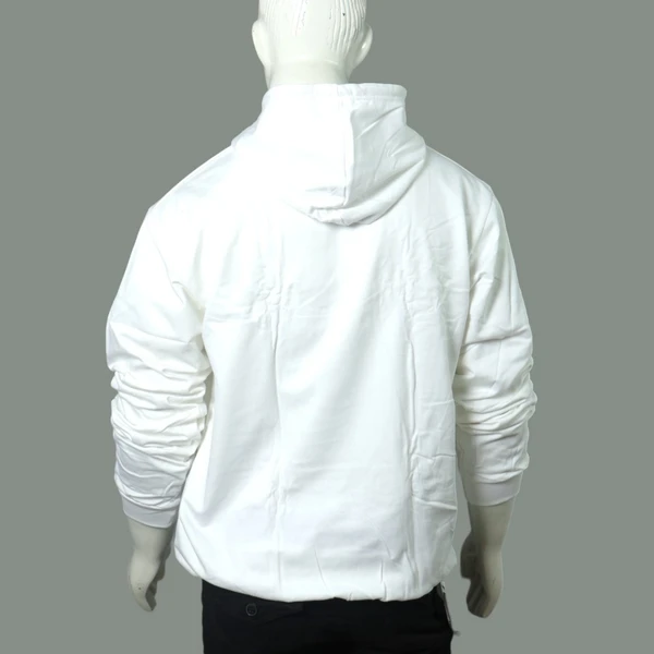 BLACKSANDWHITE Classic White Hoodie - S, White