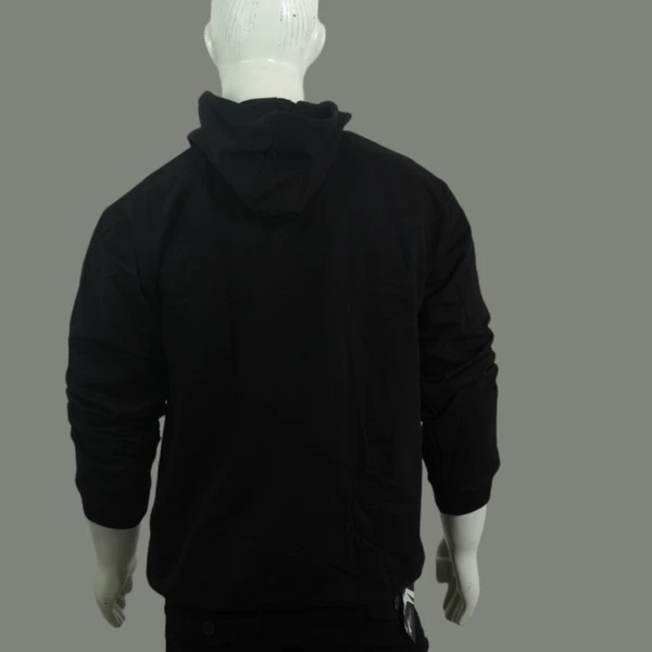 BLACKSANDWHITE Classic Black Hoodie - Comfort Fit by BLACKSANDWHITE - Black, M