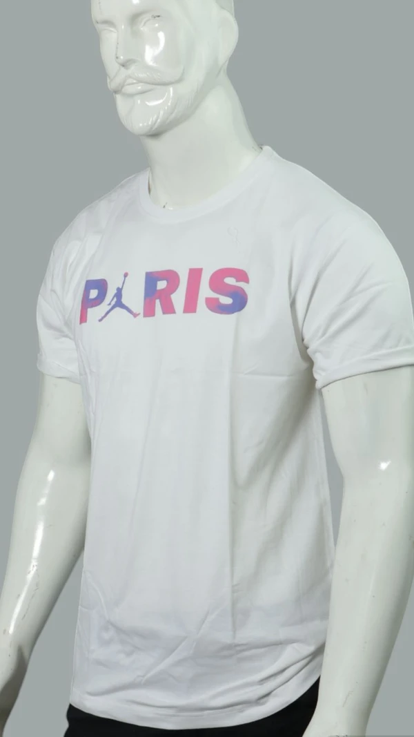 BLACKSANDWHITE PARIS name Simple White T-shirt - White, M