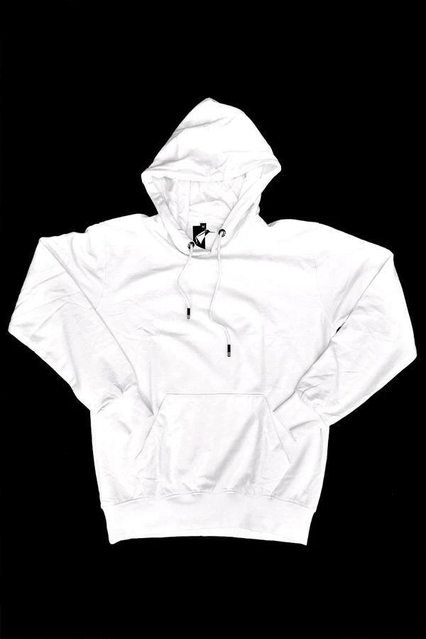 BLACKSANDWHITE Classic White Hoodie - S, White