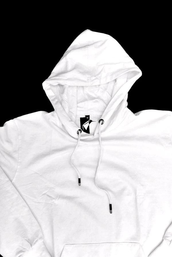 BLACKSANDWHITE Classic White Hoodie - S, White