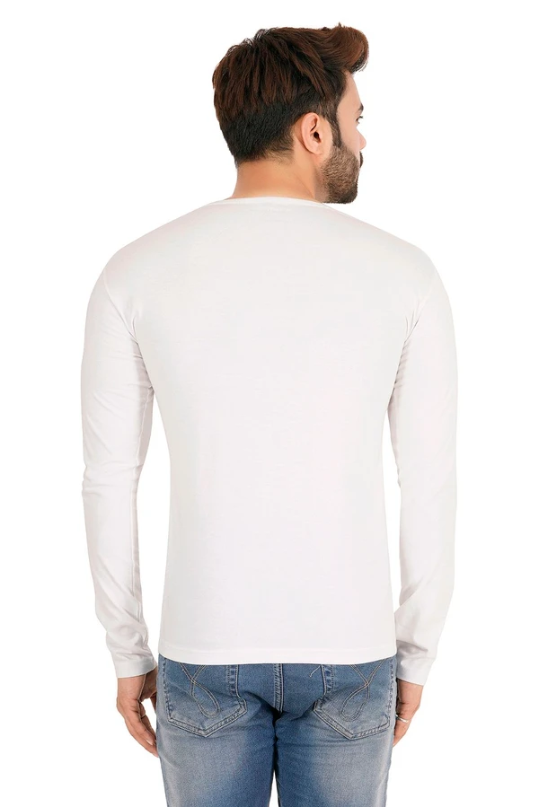 BLACKSANDWHITE BlackSandWhite Relaxed Fit Henley Neck Long-Sleeve T-Shirt - M, White