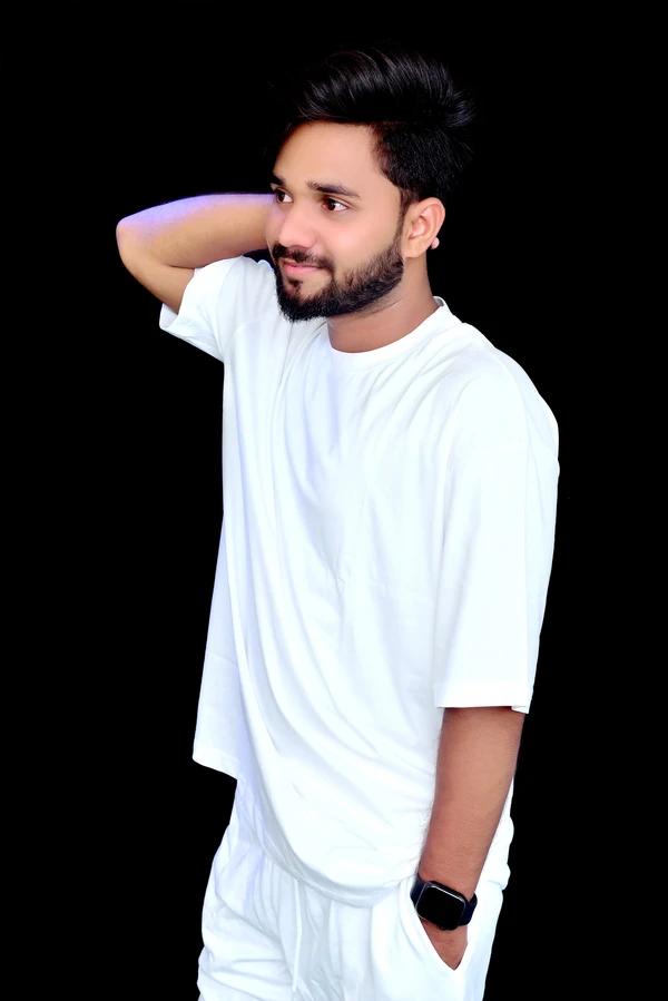 Men White Oversized T-shirt By BLACKSANDWHITE - M, White