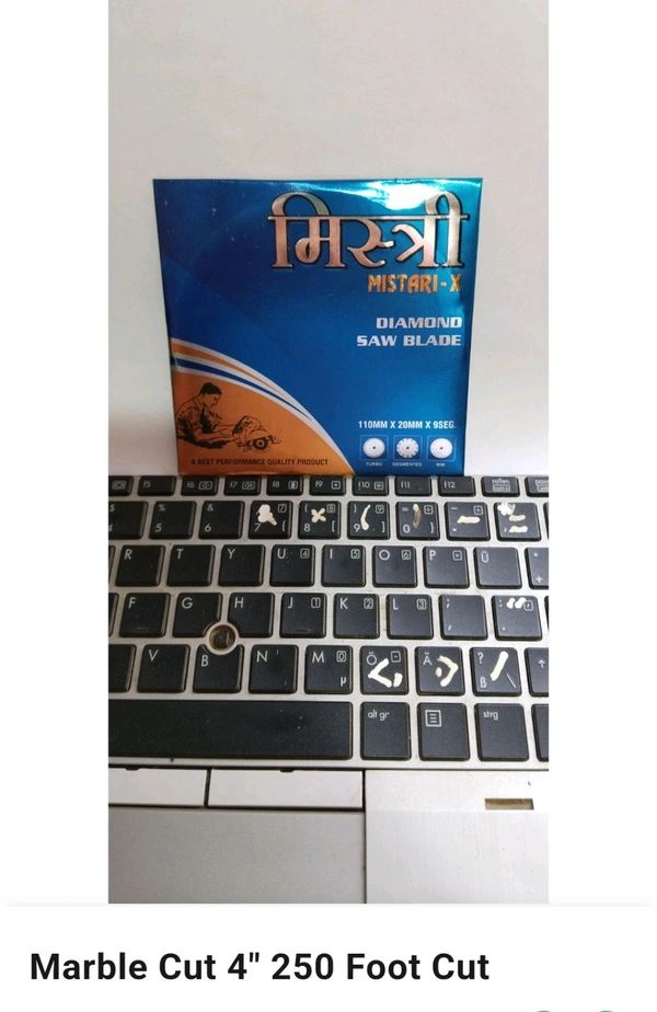 Mistry Sow Blade 4" For Marble Cut