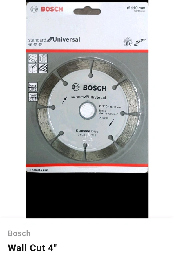 Diamond Blade For Marble Cut 4"